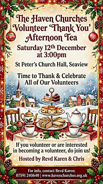 Volunteer 'Thank You' Image of Poster for Volunteer 'Thank You'