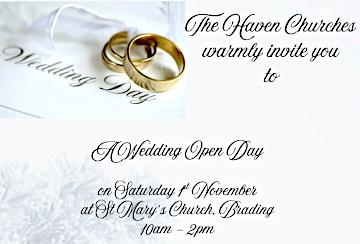 Wedding Open Day Banner for Wedding Open Day